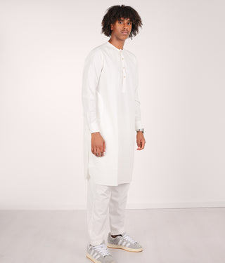 Sarwal Kameez Amir - Cream