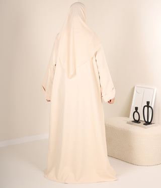 ABAYA Curduroy Zahraa - Cream