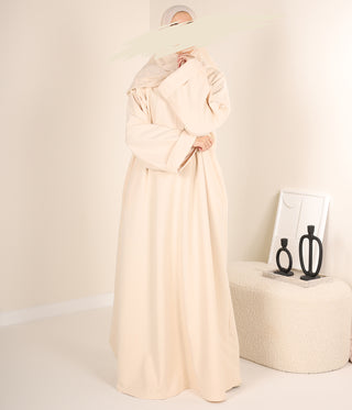 ABAYA Curduroy Zahraa - Cream