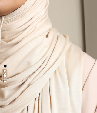 Viscose Instant Hijaab FNR - Beige Claire