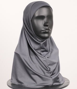 Amira Piger 2-delt Lycra Stretch - Grafit