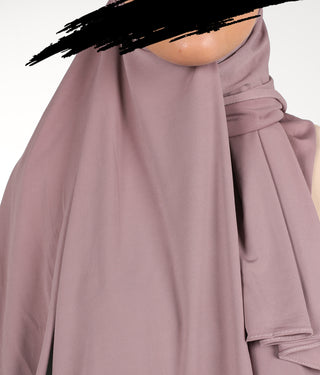 Prem. Jersey Sjaal UsW 75*200 - Light Mauve