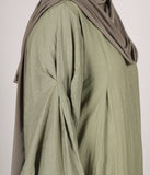 Abaya Lin Safirah -Vintage Vert (NS)