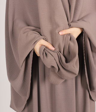 Knie Khimar met Rok set JAZZ - Mink