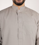 قميص IND24 من Q4him - رمادي كريمي