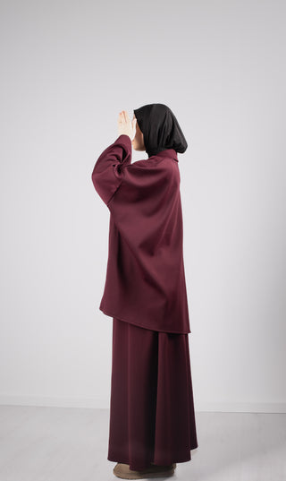 Soft Twinset Jasminah - Wine