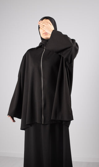 Weiches Twinset Jasminah - Schwarz