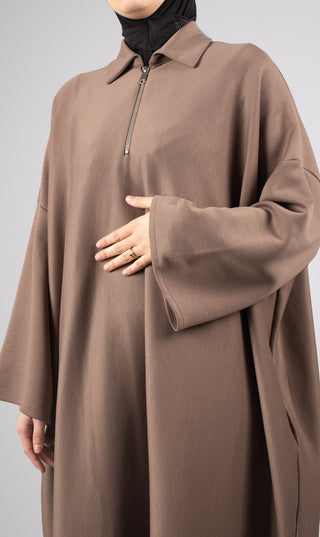 Abaya Oversized Comfy J. - Taupe