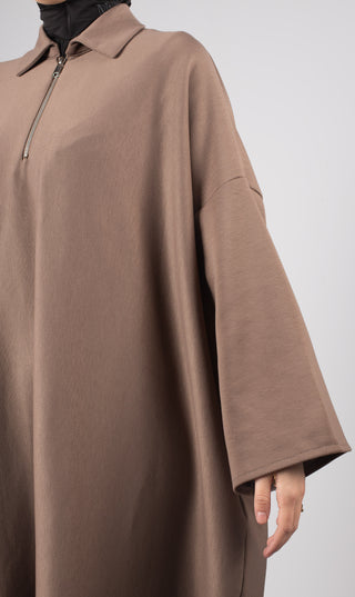 Abaya Oversized Comfy J. - Taupe