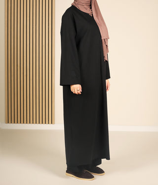 Modest Cotton V Trui 16 - Zwart