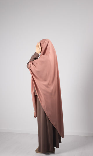 XL-Dreieck Khimar - Vieux Rose