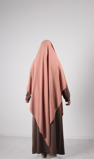 XL-Dreieck Khimar - Vieux Rose