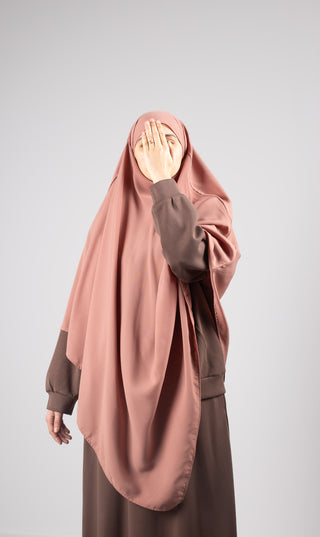 XL-Dreieck Khimar - Vieux Rose