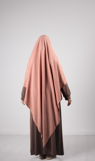 XL-Dreieck Khimar - Vieux Rose