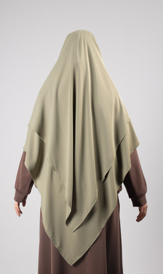 Double Diamond KHIMAR MEDINI Silk - Pistache