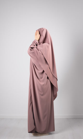 Doppeldiamant KHIMAR MEDINI Seide - Vintage Rose