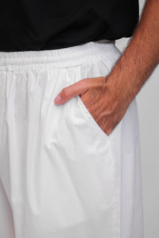 Pants Classic Mastor Cotton - Wit