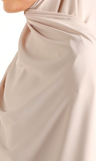 Perletørklæde 70*200 Founara Beige