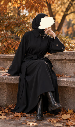Manteau Waidokoto - Black
