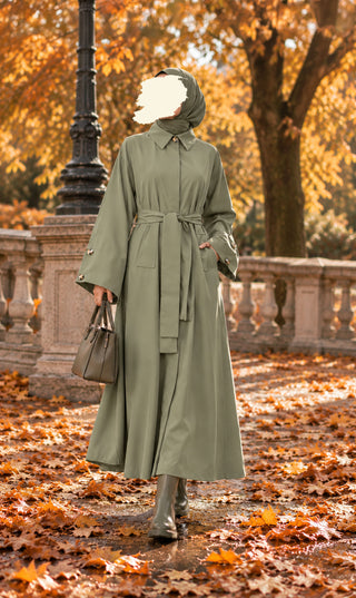 Manteau Waidokoto - Matcha