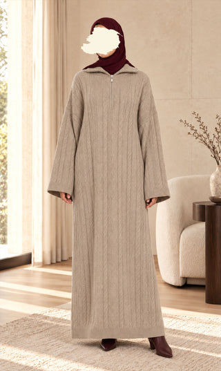 Maille Long Sweater Dress