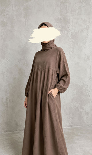 Soft Cotton Abaya Baqa
