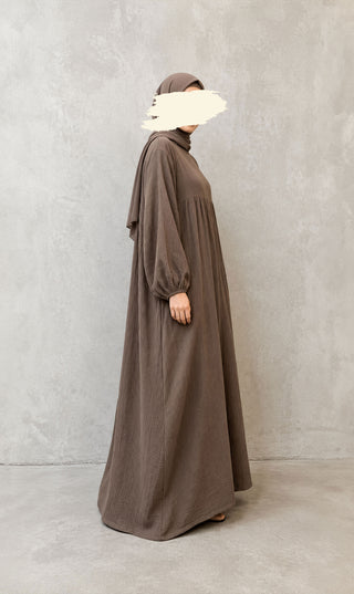 Soft Cotton Abaya Baqa