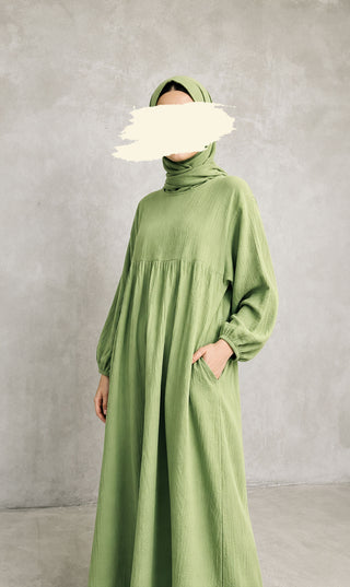 Soft Cotton Abaya Baqa