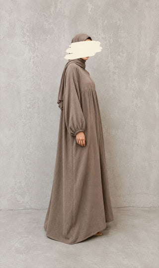 Soft Cotton Abaya Baqa