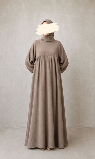 Soft Cotton Abaya Baqa