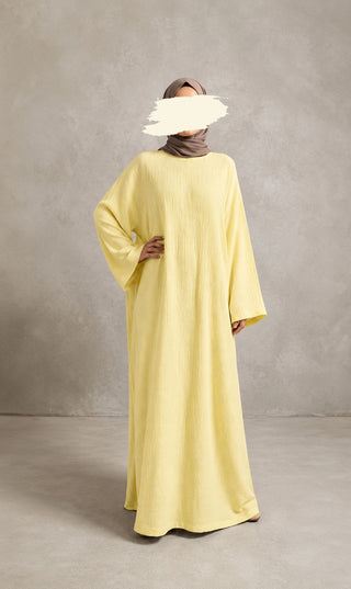 Soft Cotton Kimono Abaya Atiya