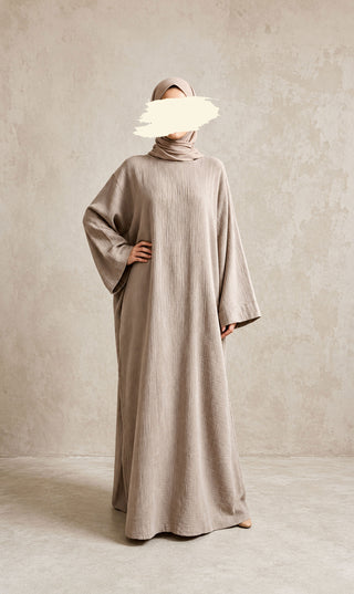Soft Cotton Kimono Abaya Atiya