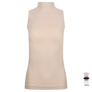 High Neck sleeveless Top Alsamah