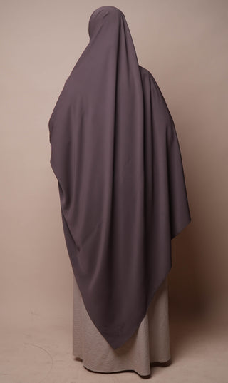 Anisah Stretch Hijaab 125*200 - Deep Taupe