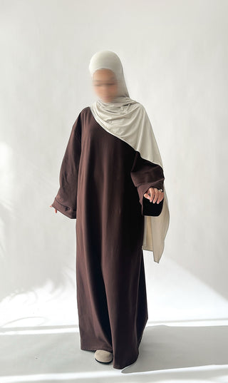 Cotton Kimono Abaya Eliav Basic