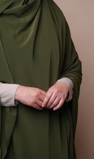Anisah Stretch Hijaab 125*200 - Olive