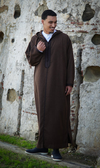Djellaba Royale Boh Braun