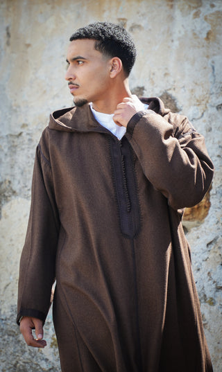 Djellaba Royale Boh Braun