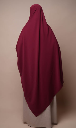 Anisah Stretch Hijaab 125*200 - Cerise