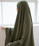 Hijab XXL Pearl - 125x200 - Schwarz