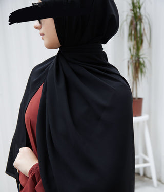 Hijaab XXL Pearl - 125x200 - Black