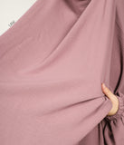 A-line Abaya Jazz (Option: XXL Hijab) - Mink