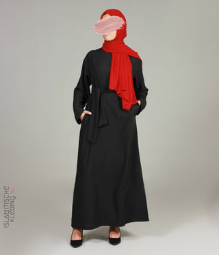 Classic Abaya Belt - Black