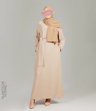 Classic Abaya Belt - Sand