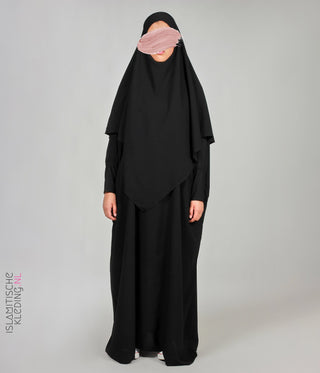 Triangle Khimar - Black