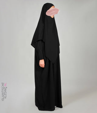 Triangle Khimar - Black