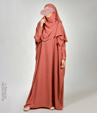 Farasha Abaya Basic - Marsala