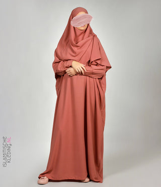 Farasha Abaya Basic - Marsala