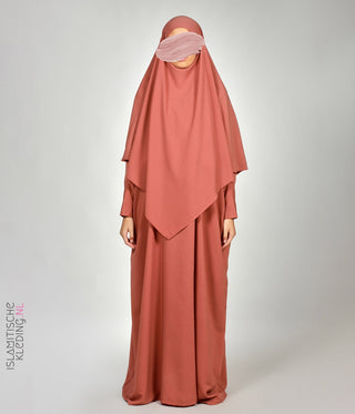 Farasha Abaya Basic - Marsala