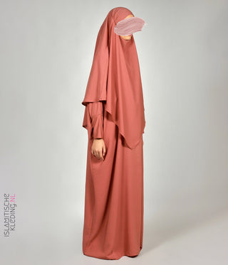 Farasha Abaya Basic - Marsala